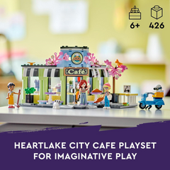 LEGO Friends 42618 Heartlake City Cafe Bakery Building Playset