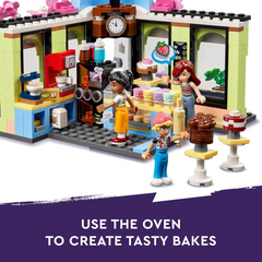 LEGO Friends 42618 Heartlake City Cafe Bakery Building Playset