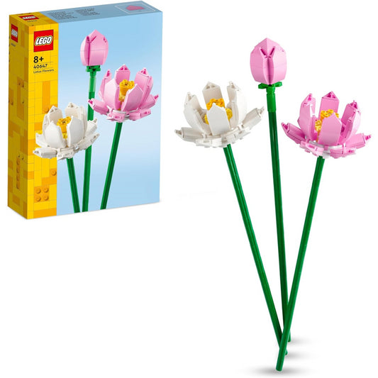 Lego Creator 40647 Lotus Flowers Artificial Flowers Playset