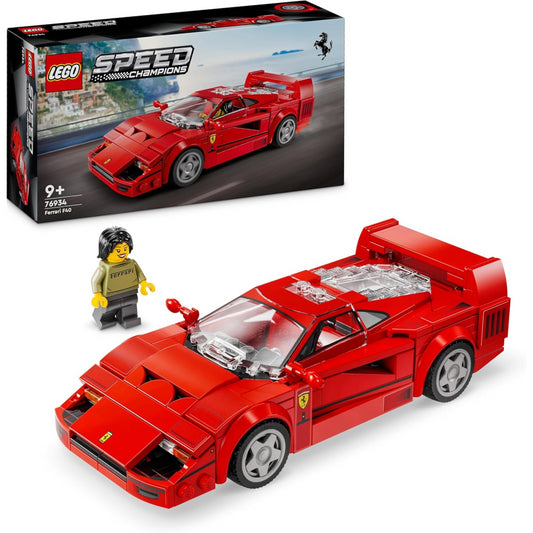 Lego Speed Champions 76934 Ferrari F40 Supercar Toy Car Playset