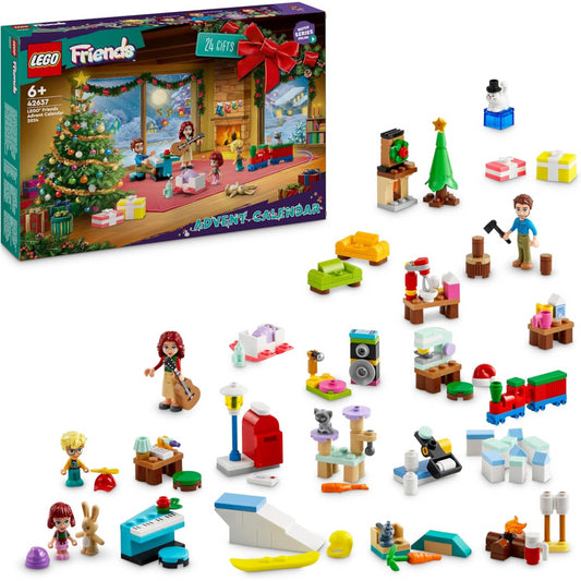 LEGO Friends 42637 Christmas Countdown Advent Calendar - Figures & Furniture