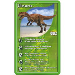 Top Trumps Dinosaurs Quiz 500 Questions Cards Game