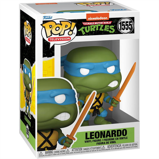 Funko Pop 1555 Teenage Mutant Ninja Turtles Vinyl Fingure - Leonardo