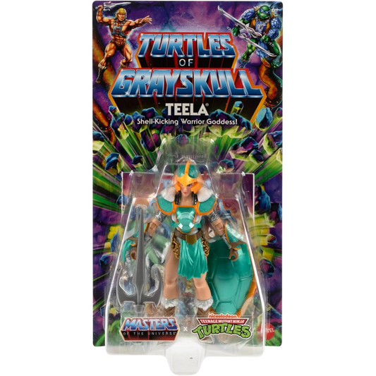 Masters of the Universe Origins Turtles of Grayskull - Teela Action Figure