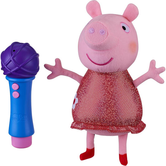 Peppa Pig Sing With Me Peppa Interactibve Plush Soft Toy with Microphone