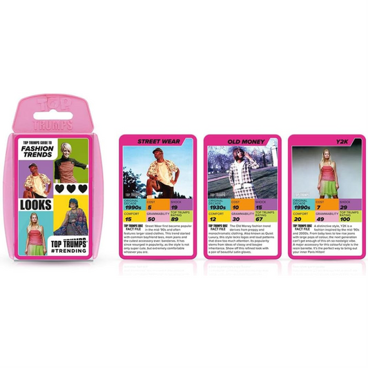 Top Trumps Card Game - Guide To Fashion Trends