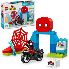 Lego 10424 Duplo Marvel Spidey Spins Motorcycle Adventure Playset