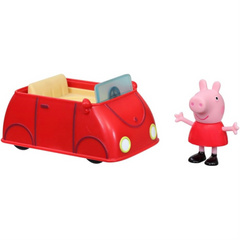 Peppa Pig Little Red Car with 7.5cm Figure