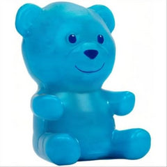 Gummymals Squishy Gummy Interactive Pet Bear with 10 Reactions & Sounds - Blue