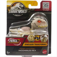 Jurassic World Fierce Changers Hidden Hatchers Dinosaur 2 in 1 - Indominus Rex