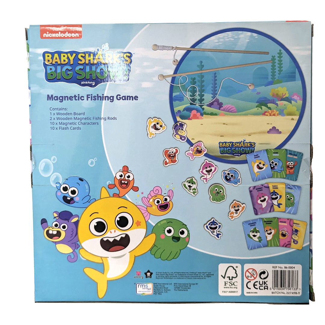 Pinkfong Baby Shark's Big Show Magnetic Fishing Game