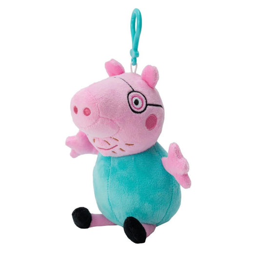 Peppa Pig Daddy Pig Soft Toy Plush Coin Purse - Maqio