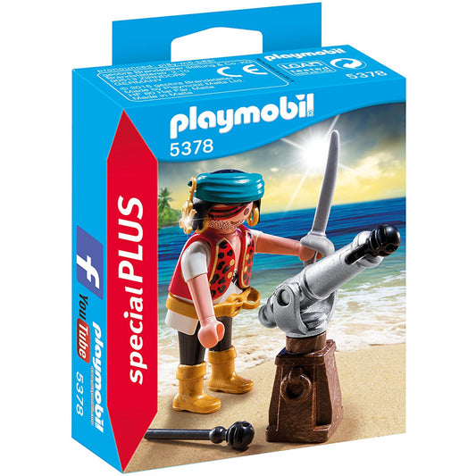 Playmobil specialPLUS Pirate with Cannon 5378 - Maqio