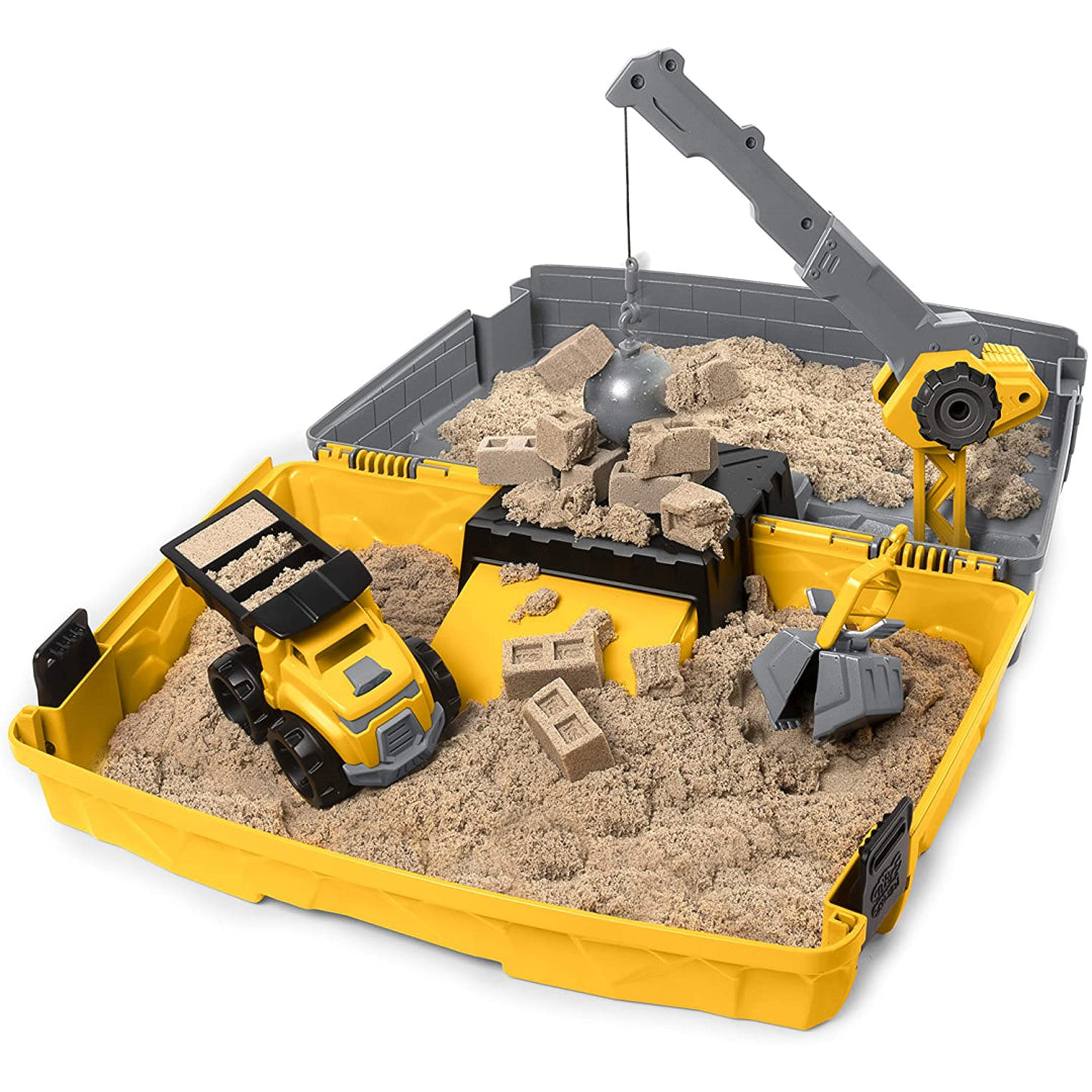 Kinetic Sand Construction Sandbox with Sand - Maqio