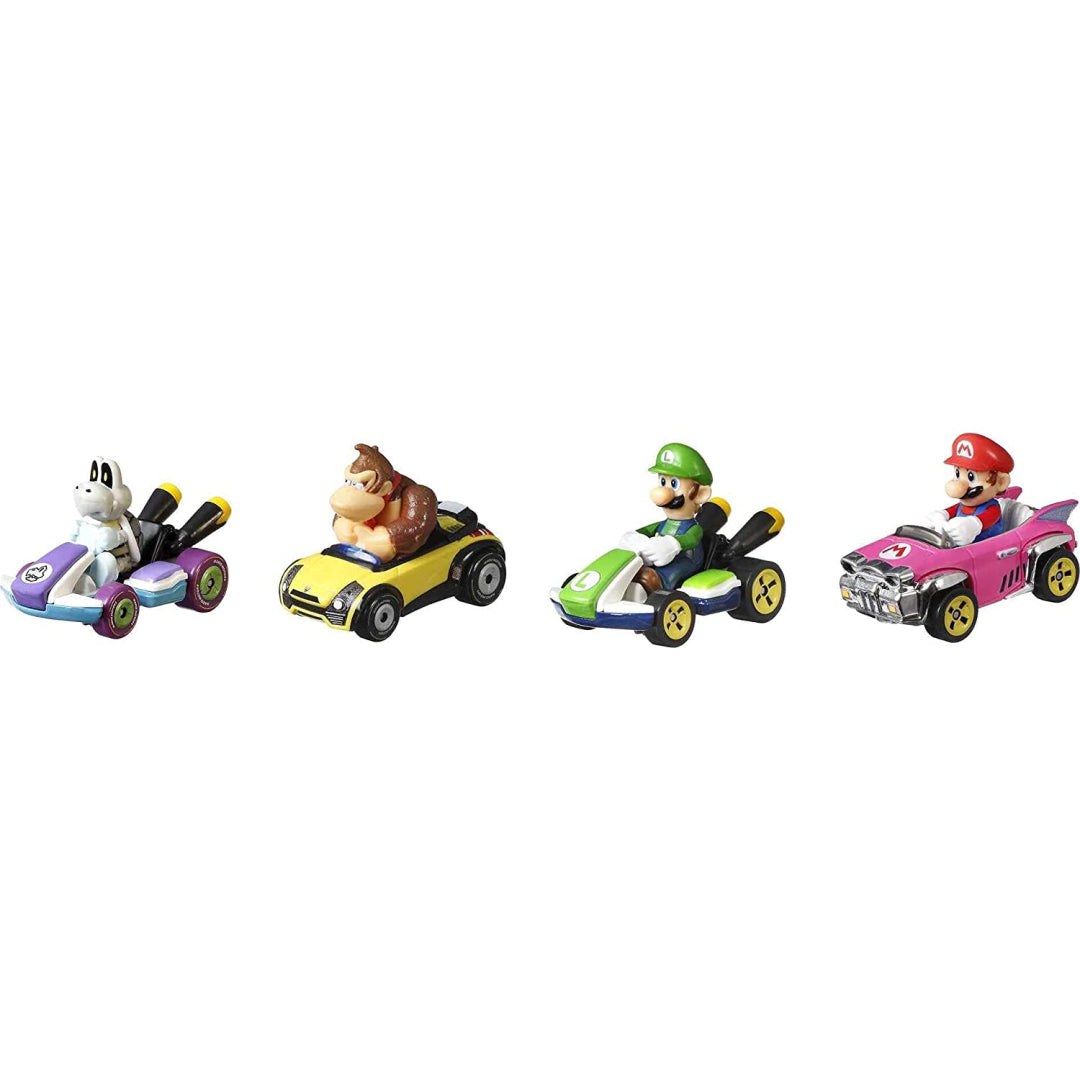 Hot wheels Mario Kart Assorted Pack 4 Multicolor