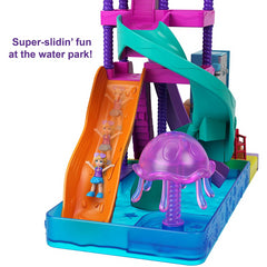 Super Slidin' Water Park Polly Pocket Pollyville - Maqio