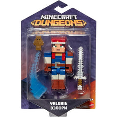 Minecraft Dungeons Valorie 3.25-Inch Collectible Battle Figure