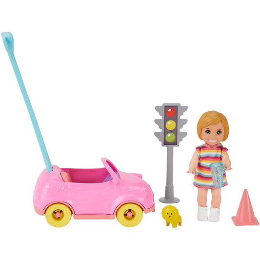 Barbie Skipper Babysitters Inc. Girl Toddler Doll and Toy Car - Maqio