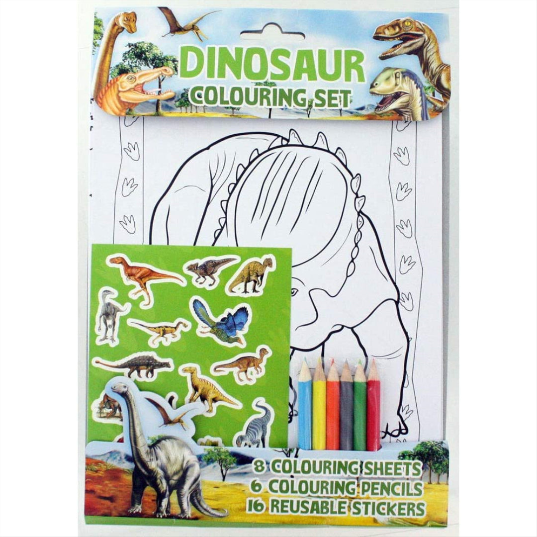 Dinosaur Colouring Set - Maqio