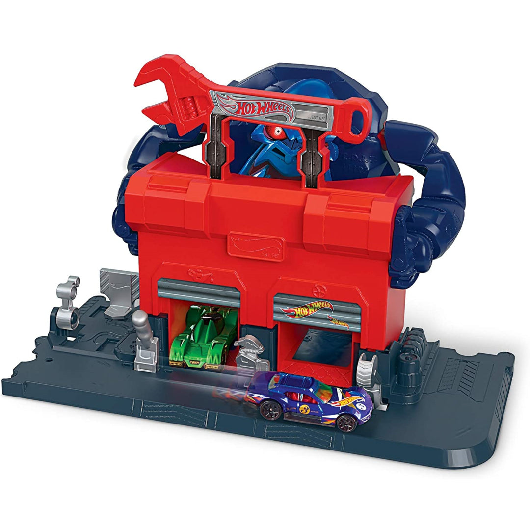 Hot Wheels Gorilla Rage Garage Attack Play Set GJK89 - Maqio