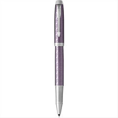 Parker IM Rollerball Pen Premium Dark Violet with Fine Point Black Ink Refill