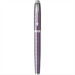 Parker IM Rollerball Pen Premium Dark Violet with Fine Point Black Ink Refill