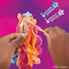 My Little Pony Rainbow Reveal Sunny Starscout 15cm Orange with Rainbow Braid