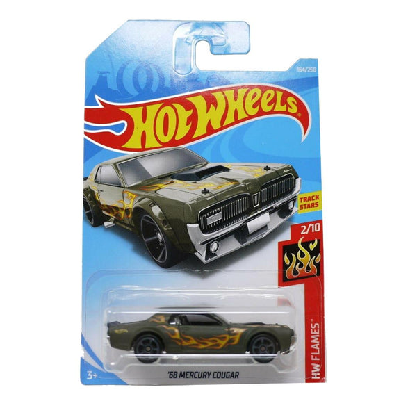 Hot Wheels Die Cast Vehicle Mercury Cougar 1968 Maqio