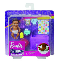 Barbie Skipper Babysitters Inc Doll and Nappy Diaper Bag