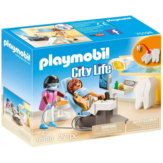 Playmobil City Life Dentist Playset 70198