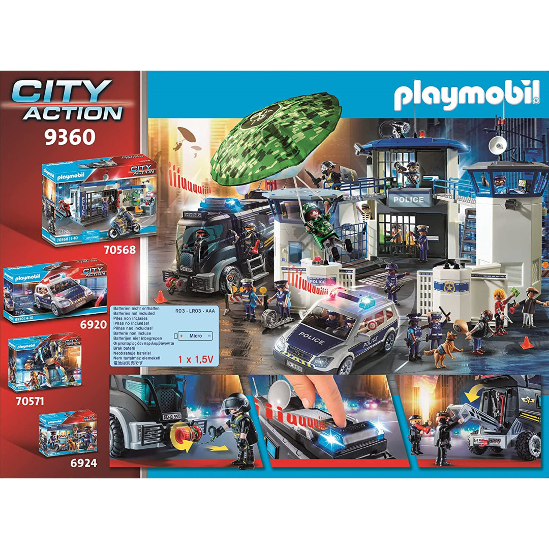 Playmobil Tactical Unit Truck Toy - Maqio