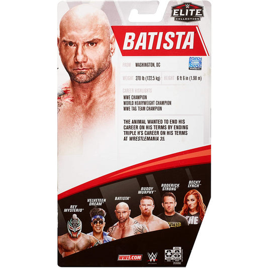 WWE Mattel Batista Elite Collection Action Figure - Maqio