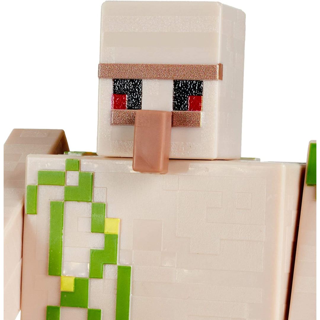 Minecraft Steve and Iron Golem Action Figures Playset - Maqio