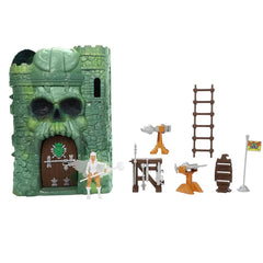 Masters of the Universe Origins MOTU Castle Grayskull Playset & Sorceress Figure - Maqio