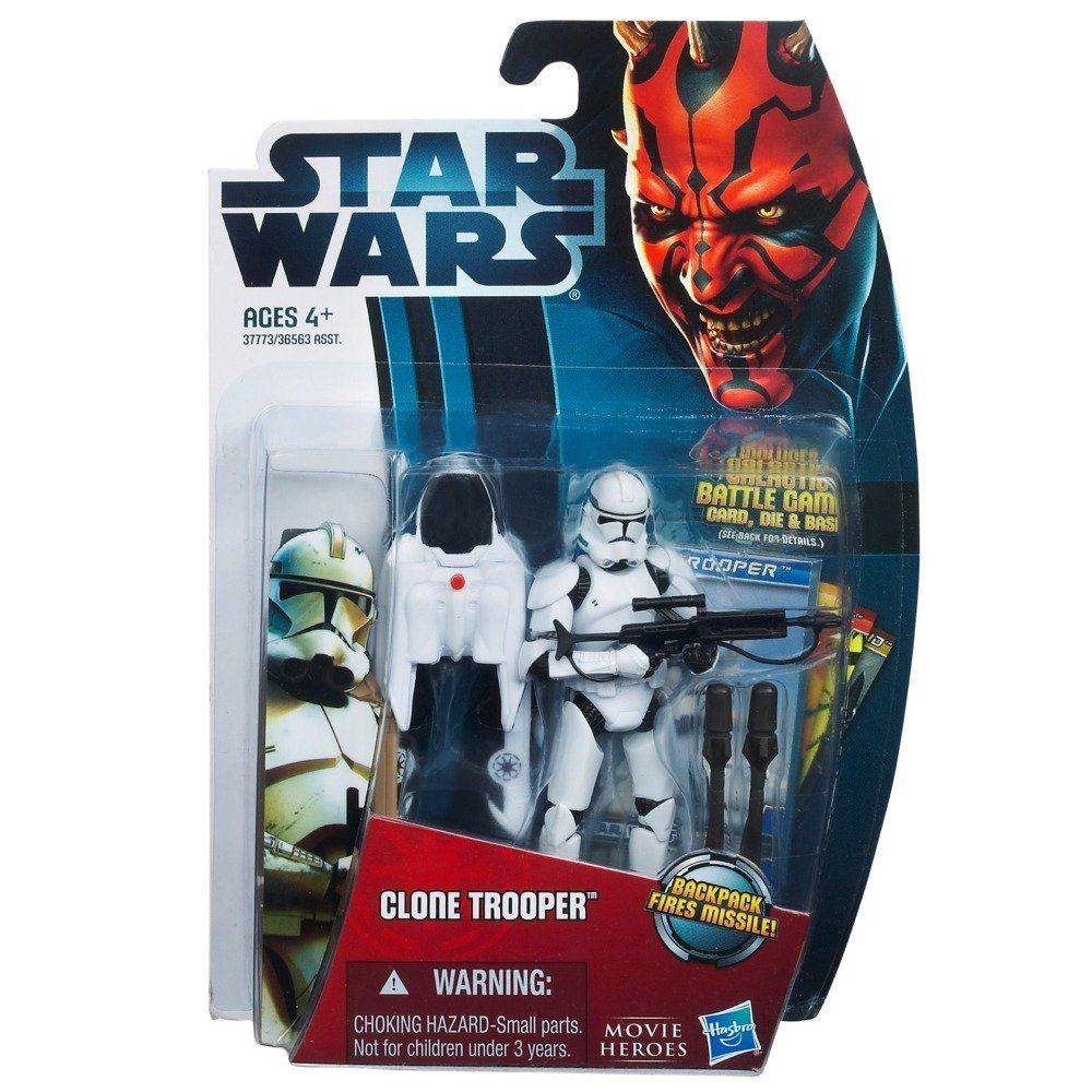 Star Wars Movie Heroes Clone Trooper Action Figure 37773 - Maqio