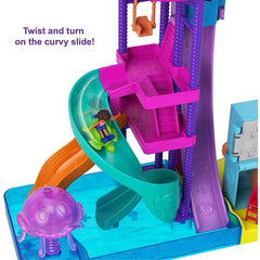 Super Slidin' Water Park Polly Pocket Pollyville - Maqio