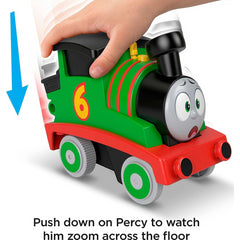 Thomas & Friends Press Go Stunt Train Engine - Percy