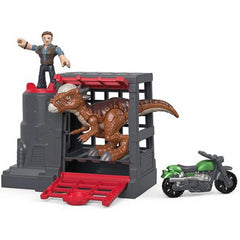 Jurassic World Imaginext Stygimoloch & Owen Action Figures