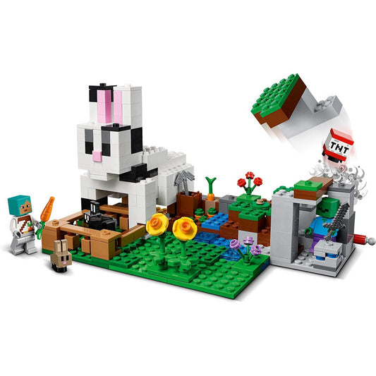 Lego Minecraft The Rabbit Ranch House Farm Set 21181