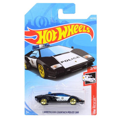 Hot Wheels Die-Cast Vehicle Lamborghini Countach Police