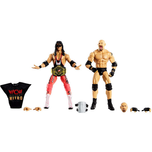 WWE Goldberg vs Bret "Hit Man" Hart Elite Collection 2-Pack GLG19 - Maqio