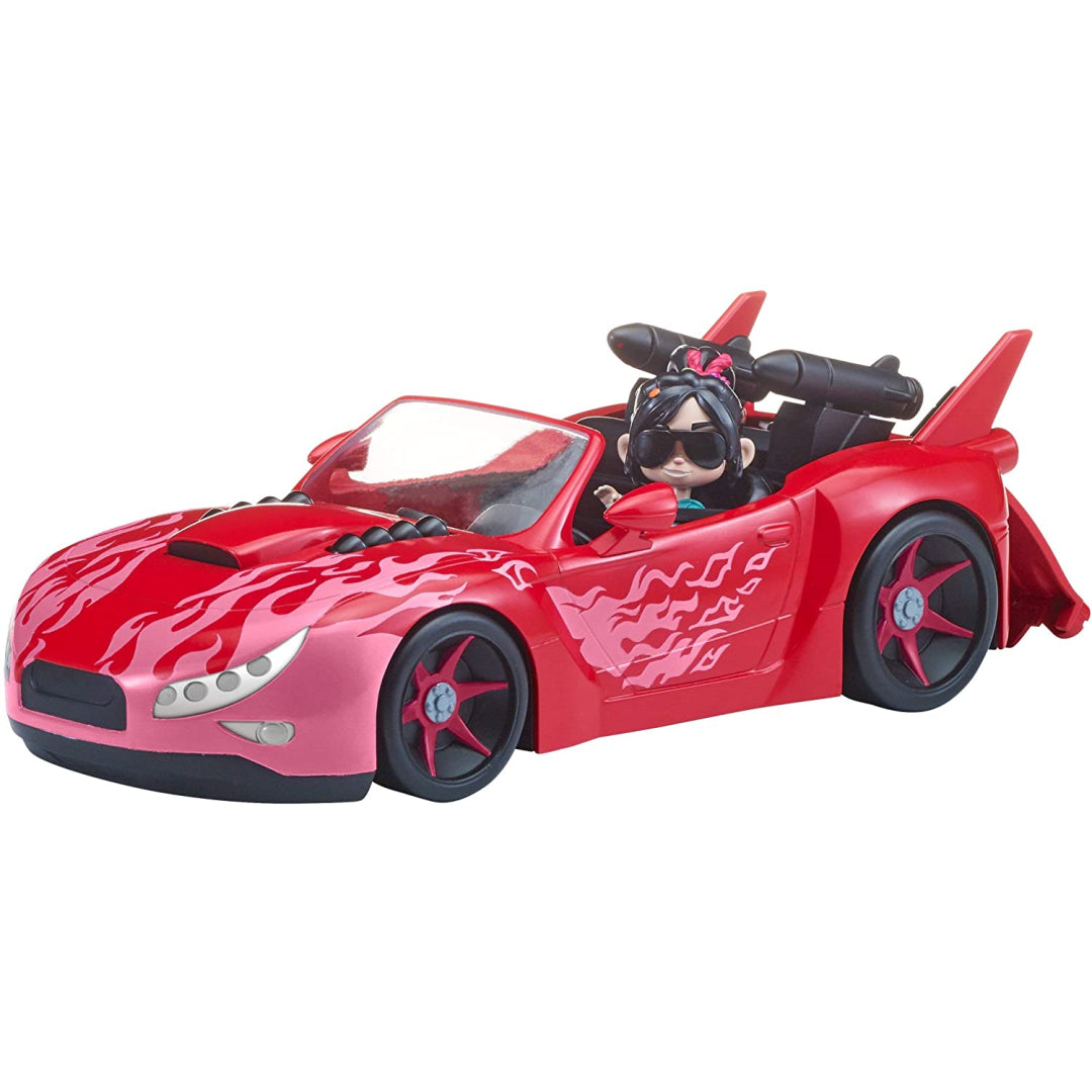 Wreck-It Ralph Slaughter Race Vehicle Car and Vanellope Figure Toy 36865 - Maqio