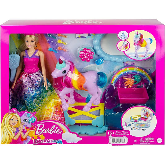 Barbie Dreamtopia Doll and Unicorn Set - Maqio