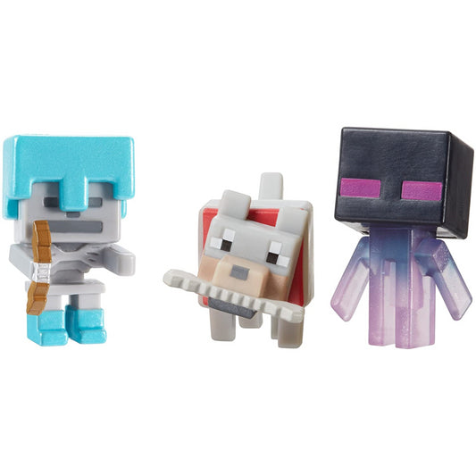 Minecraft Teleporting Enderman, Wolf & Skeleton Mini Action Figures - Maqio