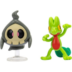 Pokemon Battle Figure 7cm - Duskull + Treecko