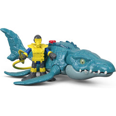 Jurassic World Imaginext Figure Mosasaurus & Diver Fisher-Price