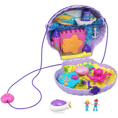 Polly Pocket Tiny Power Seashell Purse Compact Playset