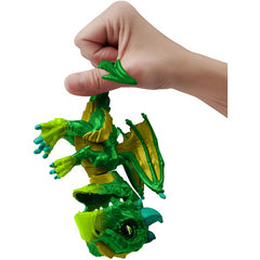 Wow Wee Fingerlings Untamed Dragon â€“ Series 1 â€“ Venom (Green) 3862 - Maqio