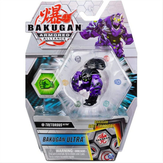 Bakugan Tretorous Ultra in Black & Purple Ultra Ball Pack 20124150 - Maqio