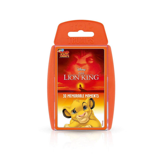 Lion King Top Trumps Card Game - Maqio